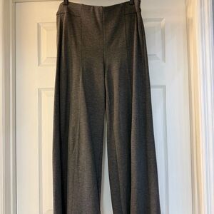 Ann Taylor Charcoal Wide Leg Pants
